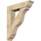 Ekena Millwork Funston Traditional Rough Sawn Bracket w/ Offset Brace, Douglas Fir, 8"W x 34"D x 40"H BKT0806X34X40FST01RDF - alternate 1